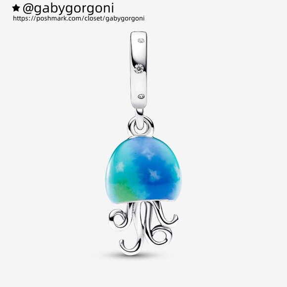 Pandora Colour-changing Jellyfish Dangle Charm - Picture 2 of 4